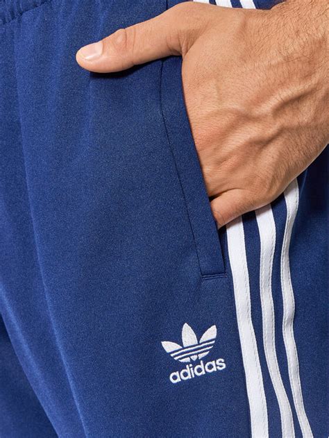 adidas jogginghose dunkelblau herren|Blaue Jogginghosen .